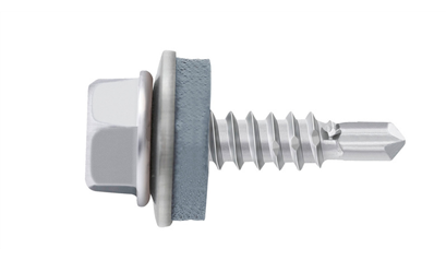 Wurth Zelfborende gevelschroef, piasta, m. afdichtschijf - SCR-HEX-FLG-WSH22-WS3/8-(RU - 0214846338003  400