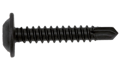 Wurth pias staal zwart verzinkt platbolkop flens H - SCHROEF-PIAS-CK-H2-(A2S)-4,2X13 - 021824 13 003 1000