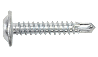 Wurth pias staal verzinkt platbolkop flens H - ZEBRA PIAS BOLKOP-RING-H2-(A2K)-4,2X13 - 02184  13 003 1000