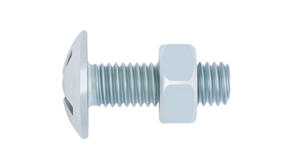 Wurth W-0231 staal 4.8 galvanisch verzinkt met moer - SLOTBOUT-MR-4.8-2ZG-(A2K)-M4X25 - 023194 25 090  200