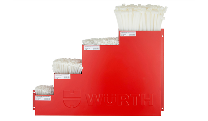 Wurth Kabelbinder assortiment, metaal I - KBLBA-HOUDER(MET I)-800DLG - 050205023 061    1