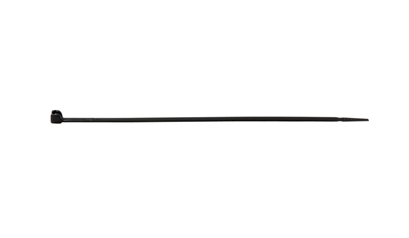 Wurth Kabelbinder met metalen lip - KABELBAND-MET-CLIP-ZWART-4,5X186 - 0502231   090  100