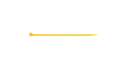 Wurth Gekleurde kabelbinder met kunststof sluiting - KBLBA-KST-KSTLIP-GEEL-3,5X200MM - 0502430   961  100