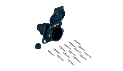Wurth 15-polige contactdoos, standaard - STEVERB-STEDOOS-VERSCHRB-15POL-24V - 0510950251061    1