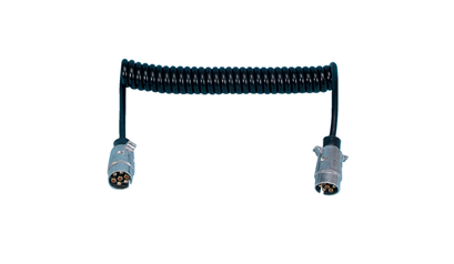 Wurth Spiraalkabel 7-polig 12 V - FLEXILEC VERBINDINGSKABEL 2X12V - 051095602 061    1