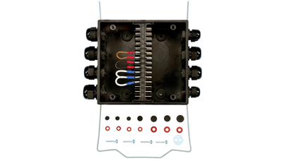 Wurth ADR-kabelaansluitbox 16 in-/outputs geprint - WVGS/ADR KABELVERBINDINGSD.16IN/UI - 051096116 005    1