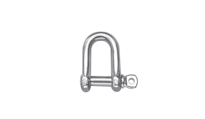 Wurth D-sluiting recht RVS A4 - SHKL-SR-A4-D16 - 0526000016005    5