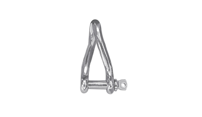Wurth D-sluiting gedraaid RVS A4 - SHKL-TWIST-A4-D5 - 0526000505005   10