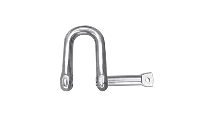 Wurth D-sluiting recht, vaste bout RVS A4 - SHKL-CAPTBLT-A4-D8 - 0526000708005   10