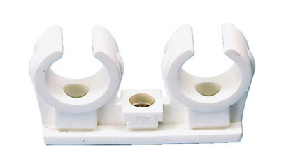 Wurth Kunststof clip dubbel - CLIP-KST-CU-DB-(D16-18MM) - 0544900218961  100