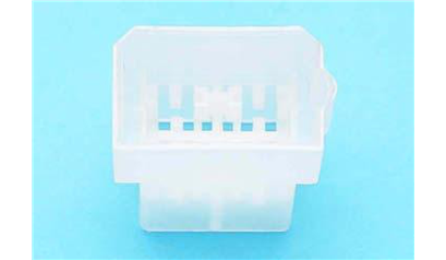 Wurth Insteekbehuizing, auto, andere - 6 VAKS ISOL.HUIS V.TONG 6,3MM WIT - 055510062 005   10