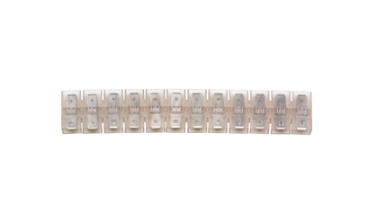 Wurth Vlaksteekstrip - VERDELERLIJST TRANSP 12-P 28MM - 05552     005   10