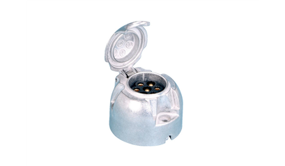 Wurth 7-polige contactdoos 12 V - STEKKERDOOS 7-POLIG ALU. - 0555305118005    5