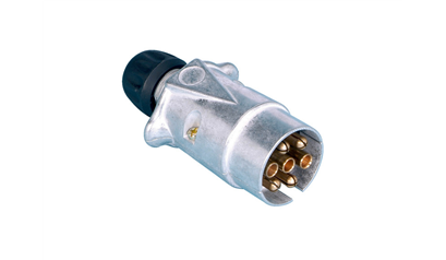 Wurth 7-polige stekker 12 V - STEKKER     7-POLIG ALU. - 0555305517005    5