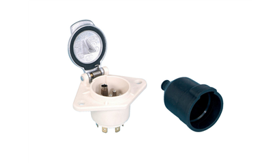 Wurth 7-polige contactdoos 24V - STEVERB-STEKDOOS-STEKAANSL-S-7POL-24V - 0555306288061    1