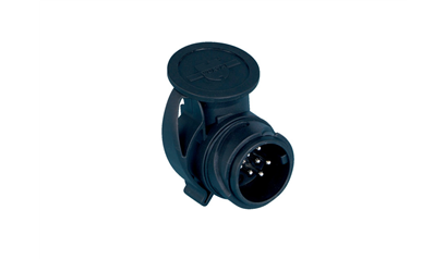 Wurth Korte adapter mini 13- naar 7-polig 12 V - MINIADAPT-13-POL-VTG-7-POL AANH-6CM-1 - 05553134  061    1