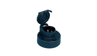 Wurth 3-polige contactdoos 6 V - 24 V - 3 - POLIGE STEKKERDOOS KUNSTSTOF - 05553152  061    1