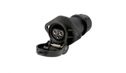 Wurth 3-polige contactdoos 12 V - STEVERB-STEDOOS-DIN9680-KST-3POL-(6-24V) - 0555315200005    2