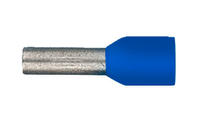 Wurth Adereindhuls met kunststof mof - ADEREINDHULS GEIS. 2,5 QMM BLAUW - 055700250 005  100