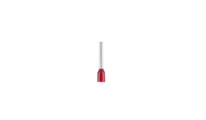 Wurth Adereindhuls met kunststof huls DIN 46228 - ADEREINDHULS ROOD 18-12 1,00MM2 - 0557300104061  500