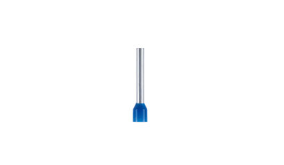 Wurth Adereindhuls met kunststof huls DIN 46228 - ADEREINDHULS BLAUW 24-18 2,50MM2 - 0557300253061  500