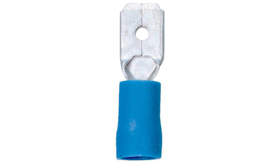 Wurth Kabelschoen, male - KABELSCHOENSTIFT GEISOL. BLAUW 4,8 - 05589392  005  100