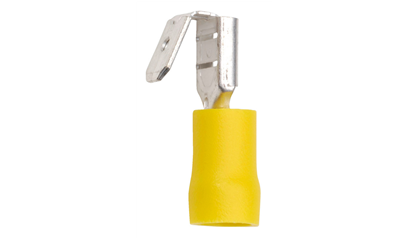 Wurth Kabelschoen, female inclusief kabelschoen, male - PSHCON-DOUBLE-YELLOW-6,3X0,8MM - 05589444  005  100
