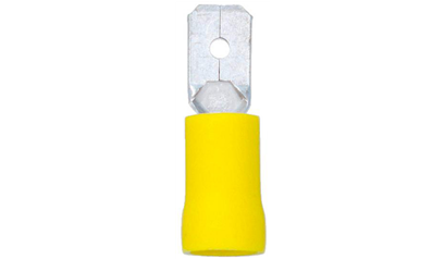Wurth Kabelschoen, male - KABELSCHOENSTIFT GEISOL. GEEL 4-6QMM - 05589454  005  100