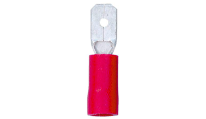 Wurth Kabelschoen, male - KABELSCHOENSTEKKER GEISOL. ROOD 2,8 - 05589751  005  100