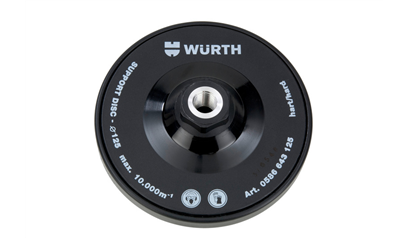 Wurth Steunschijf voor klittenbandschijf - BCKNGDISC-EMRYCLTH-M14-HARD-D125 - 0586643125961    1