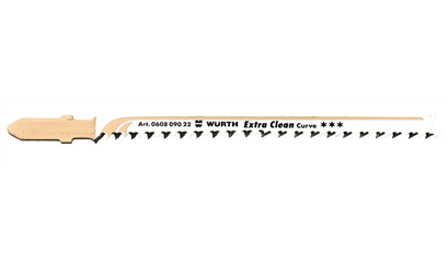 Wurth Decoupeerzaagblad, hout - DECOUP.ZAAGBLAD 5STK X-CLEAN CURVE BIMET - 060809022 961    1