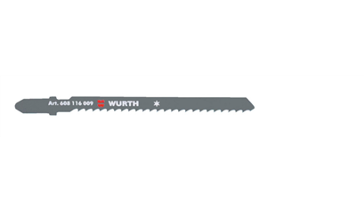 Wurth Decoupeerzaagblad, bouw - DECOUPEERZGBL BOUW(75/3,0MM)-5ST. - 0608116009061    1
