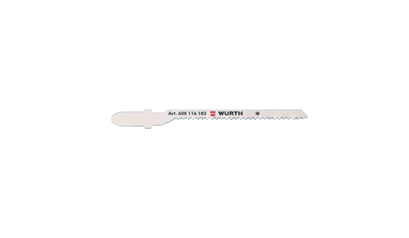 Wurth Decoupeerzaagblad, hout - DECOUPEERZGBL HOUT(57/2,0MM)-5ST. - 0608116103061    1