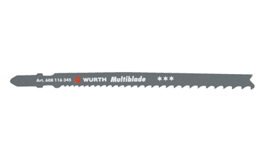 Wurth Decoupeerzaagblad, bouw - SET MULTI WIPZAGEN UNIV. 25ST/VERP. - 0608116346061    1