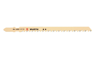 Wurth Decoupeerzaagblad, hout - DECOUPEERZGBL HOUT(104/4,0MM)-5ST. - 060811791 061    1