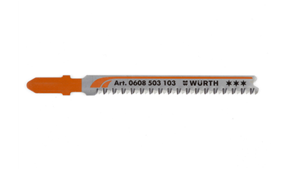 Wurth Decoupeerzaagblad, kunststof - DECOUPEERZAAGBLAD KUNSTSTOF-5PC-68/1,8MM - 0608503103961    1