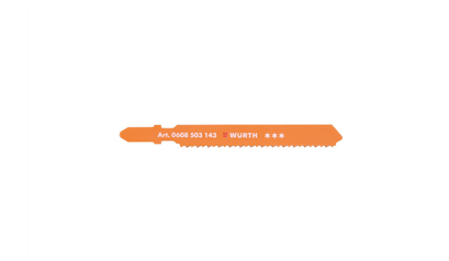 Wurth Decoupeerzaagblad, kunststof - DECOUPEERZGBL KUNST/CFK (68/2,2MM)-5ST. - 0608503143961    1