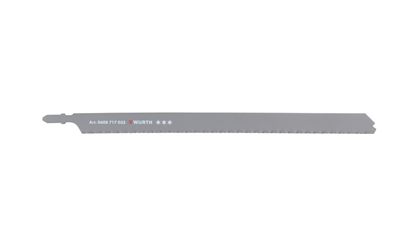 Wurth Decoupeerzaagblad, bouw - DECOUPEERZGBL BOUW(220/1,1MM)-5ST. - 0608717033961    1