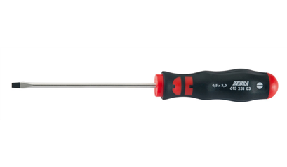 Wurth Sleufkopschroevendraaier ronde kling - SCHROEVENDRAAIER,  GLEUF, 1, 2X8MM - 061323108 060    1