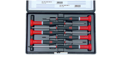 Wurth Fijnmech. schroevendr. in box, sleufkop/PH, 7dlg - SCHROEVENDRAAIER, ELEK., PH,  - 06134892  060    1