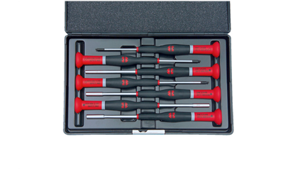 Wurth Fijnmechanica schroevendraaier zesk. 7-delig - SCHROEVENDRAAIER, ELEK., 7-TLG - 06134893  060    1