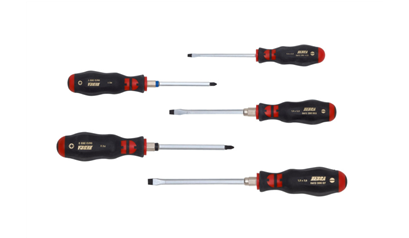 Wurth Schroevendraaierset, 3C, PZ/sleuf, 5-delig - SCHROEVENDRAAIERSET, PZ, 5-TLG - 06139025  960    1