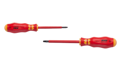 Wurth VDE-schroevendraaierset plus/minus (PZ) - VDE-SCHROEVENDRAAIER, -/+, 2-TLG - 06139392  960    1