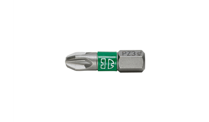 Wurth Bit PZ ZEBRA C 6,3 (1/4) - BIT, 25MM, 1/4'', KRUIS, PZ3 - 061411253 061   10