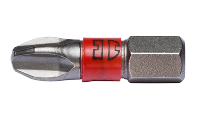 Wurth Bit PH ZEBRA C 6,3 (1/4) - BIT, 25MM, 1/4'', KRUIS, PH3 - 061412253 061   10