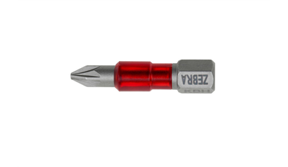 Wurth PZ krachtbit C 6,3 (1/4) - BIT PZD1 IMPACT FLEX 1/4" L=29MM - 0614176641960    5