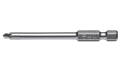Wurth Bit PZ/sleuf E 6,3 (1/4) - BIT, 73MM, 1/4'', KRUIS, PZ2 - 0614176792961    5