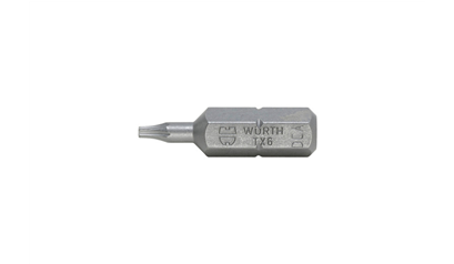 Wurth Bit TX C 6,3 (1/4) - BIT, 25MM, 1/4'', TX6 - 06143106  090   10