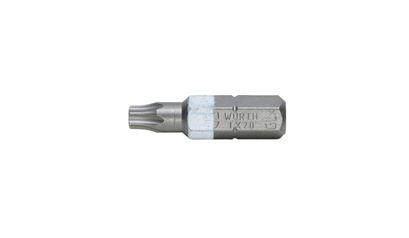 Wurth Bit TX C 6,3 (1/4) - BIT, 25MM, 1/4'', TX20 - 06143120  090   10