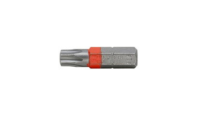 Wurth Bit TX C 6,3 (1/4) - BIT, 25MM, 1/4'', TX30 - 06143130  090   10